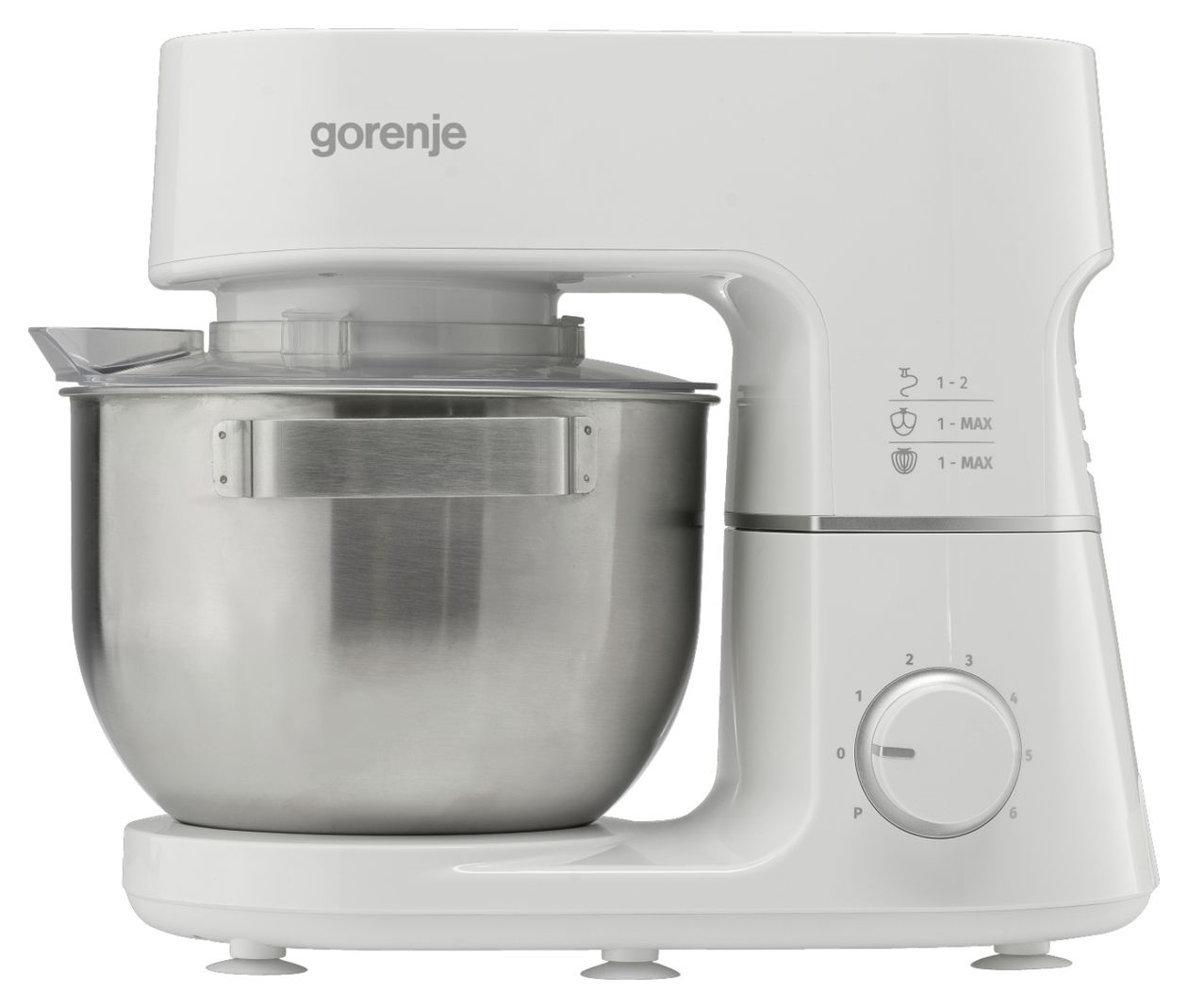 MMC800CW Küchenmaschine 5 l Standmixer 6 Stufen 800 W  (Weiß) 