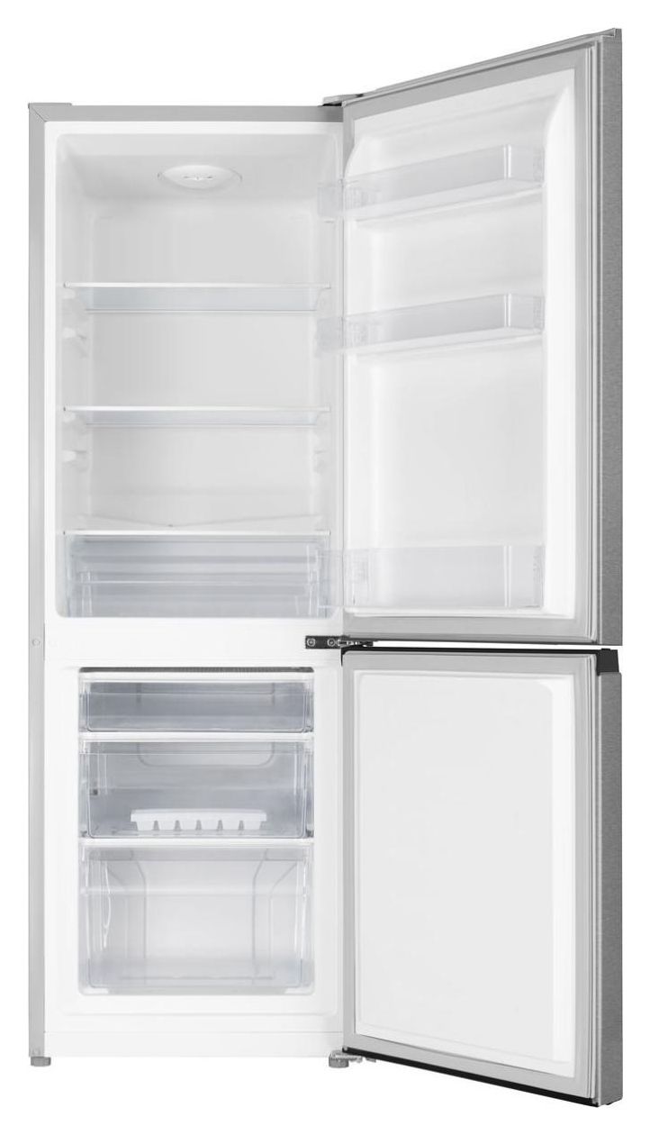 RK14DPS4 122 l / 53 l Kühl-Gefrierkombi freistehend 156 kWh Jahr  (Grau, Silber) 