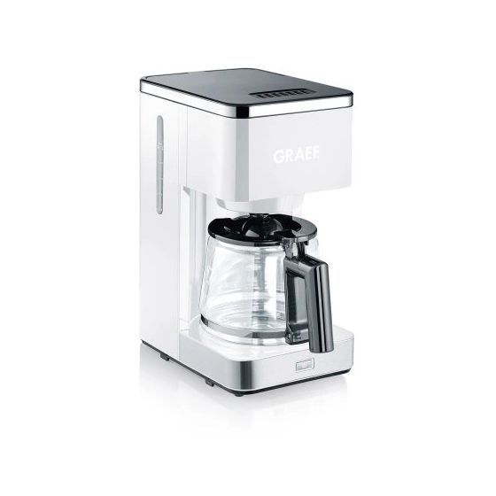 FK401 10 Tassen Filterkaffeemaschine 1,2 l  (Weiß) 