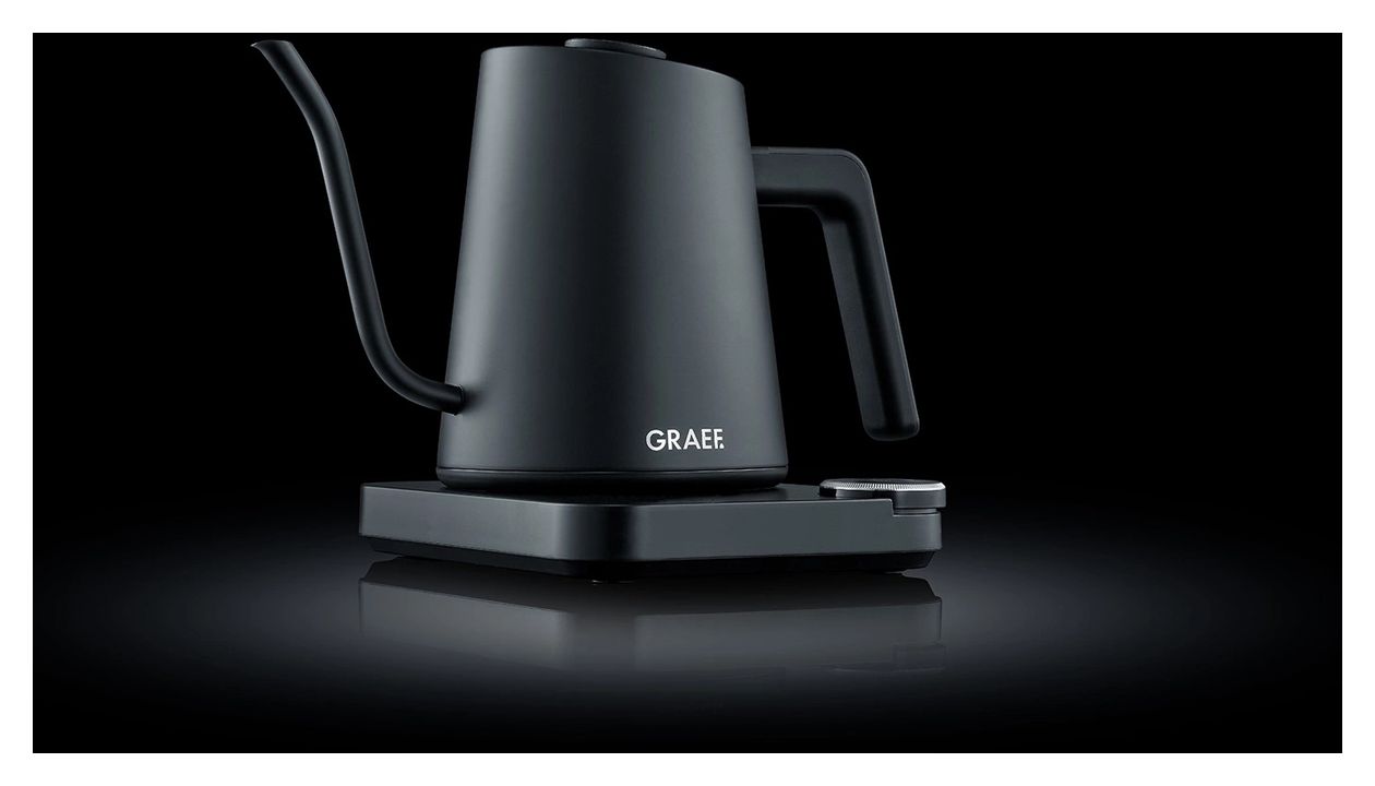 GK502 0,9 l Wasserkocher 1200 W  (Schwarz) 