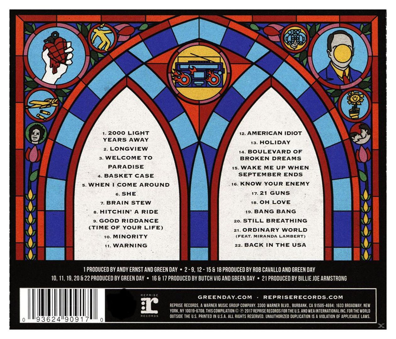 Green Day - Greatest Hits: God's Favorite Band 