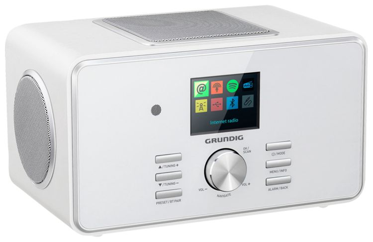 DTR6000X Bluetooth DAB+, FM Radio (Weiß) 