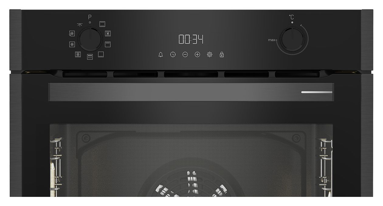 GEBM19300DXP Einbaubackofen groß Dampfgaren AutoClean 