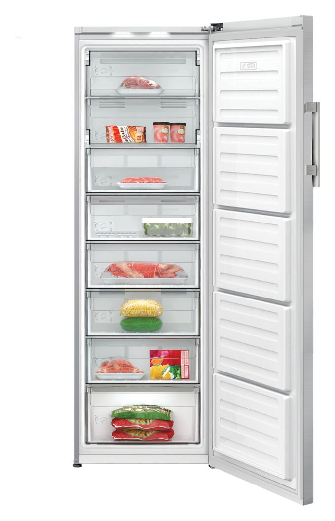 GFN13840XN 282 l Gefrierschrank 249 kWh Jahr NoFrost  (Edelstahl) 