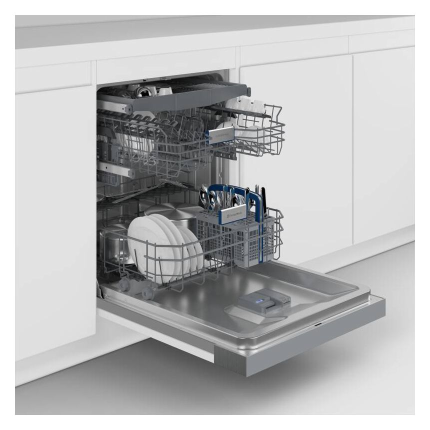 GNSP4630XB 60 cm Geschirrspüler integriert (ohne Front) Sehr leise 16 Maßgedecke Restwärme 