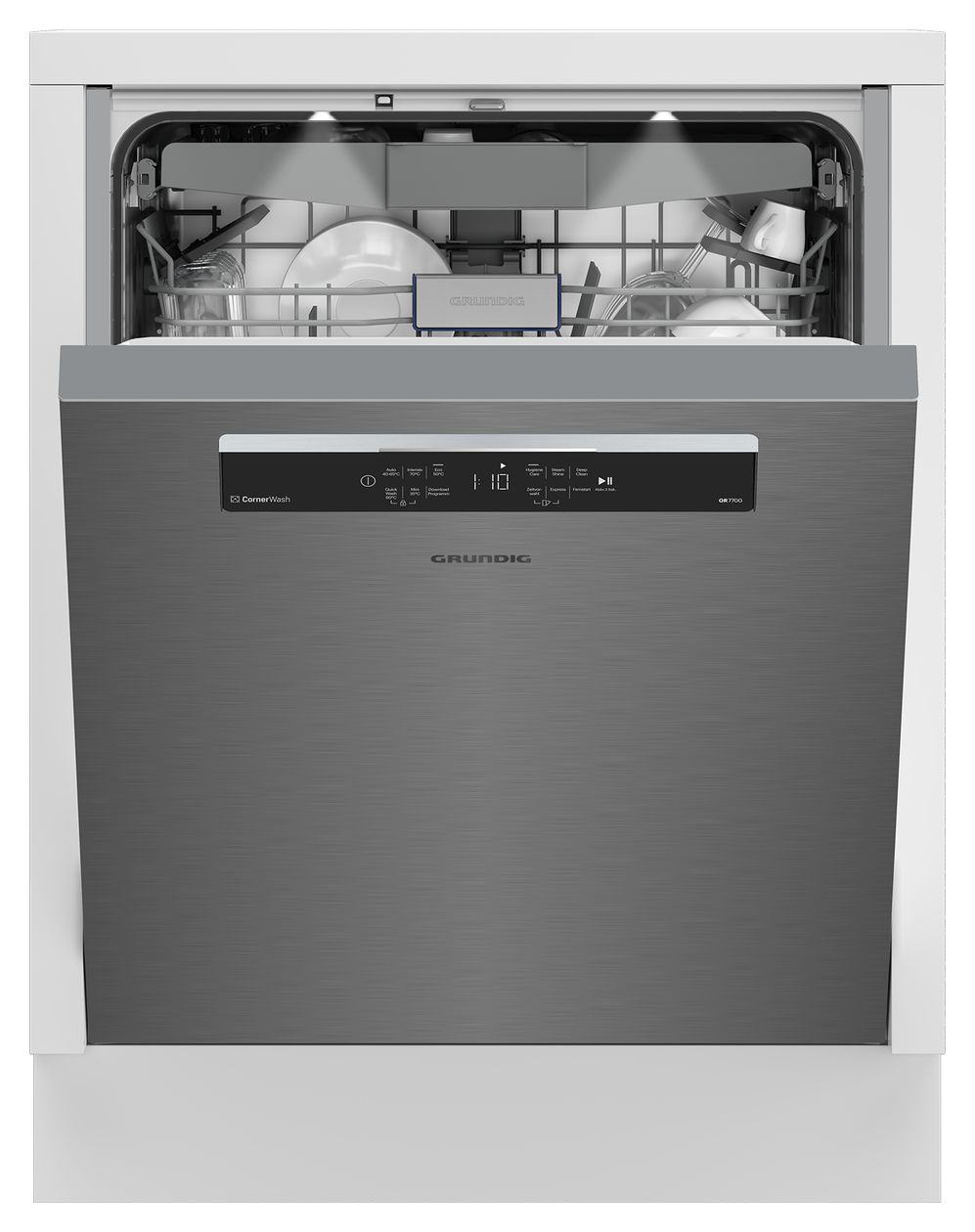 GNUP4510XCW 60 cm Geschirrspüler vollintegriert (ohne Front) Sehr leise 14 Maßgedecke 