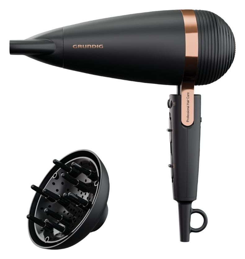 HD8080 NaturaShine Haartrockner 2300 W  (Schwarz, Roségold) 