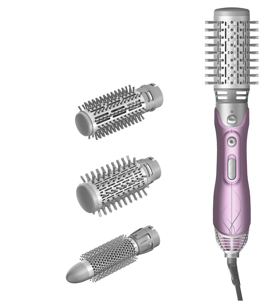 HS6220 Warmluftbürste 1100 W  (Grau, Pink) 