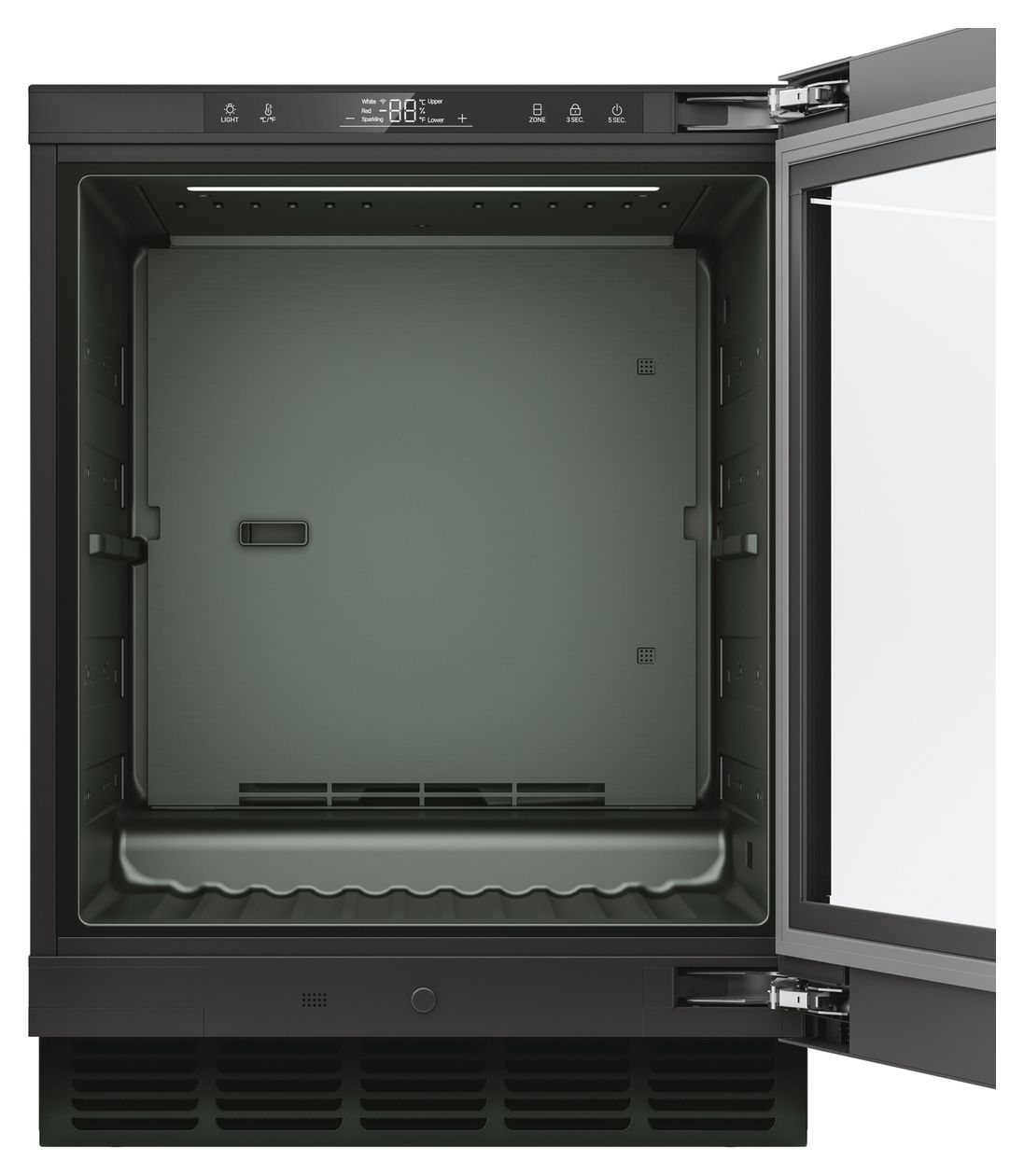 HUC44GDEH1 Weinkühler Integriert EEK: E 2 Zonen 44 Flasche(n) 