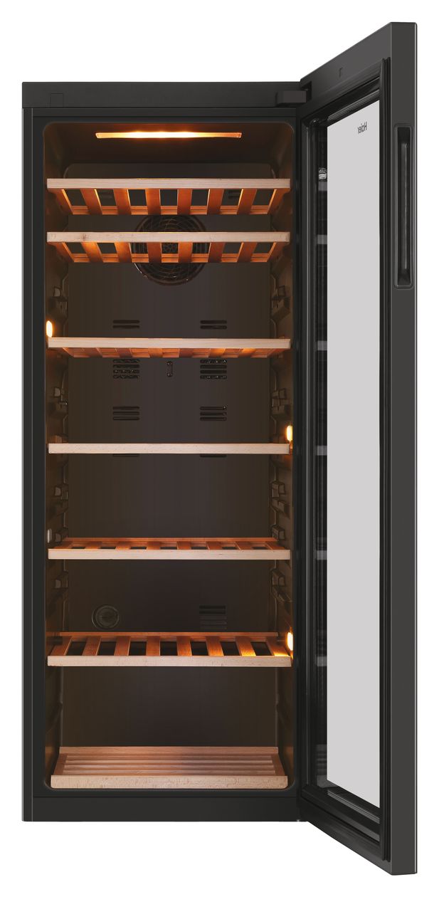 HWS84GNF Weinkühler Freistehend EEK: F 1 Zonen 84 Flasche(n) 