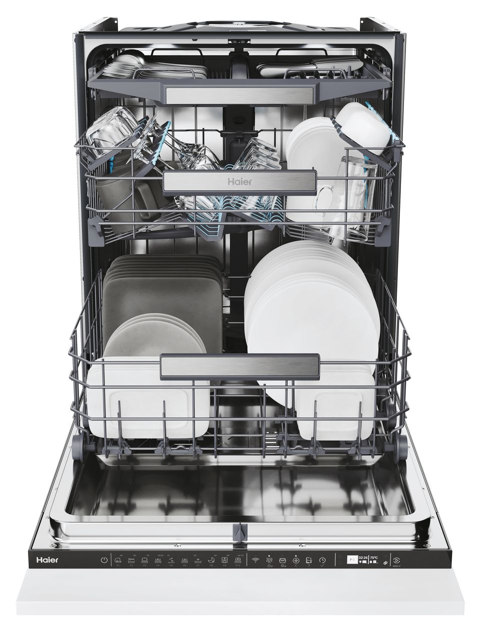 XS4B0M3SB-84 60 cm Geschirrspüler vollintegriert (ohne Front) Sehr leise 14 Maßgedecke Kondensations 