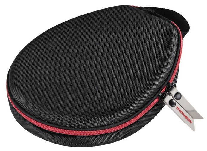 Thomson EARA516 Kopfhörer-Tasche für On-Ear/Over-Ear-Kopfhörer  (Schwarz, Rot) 