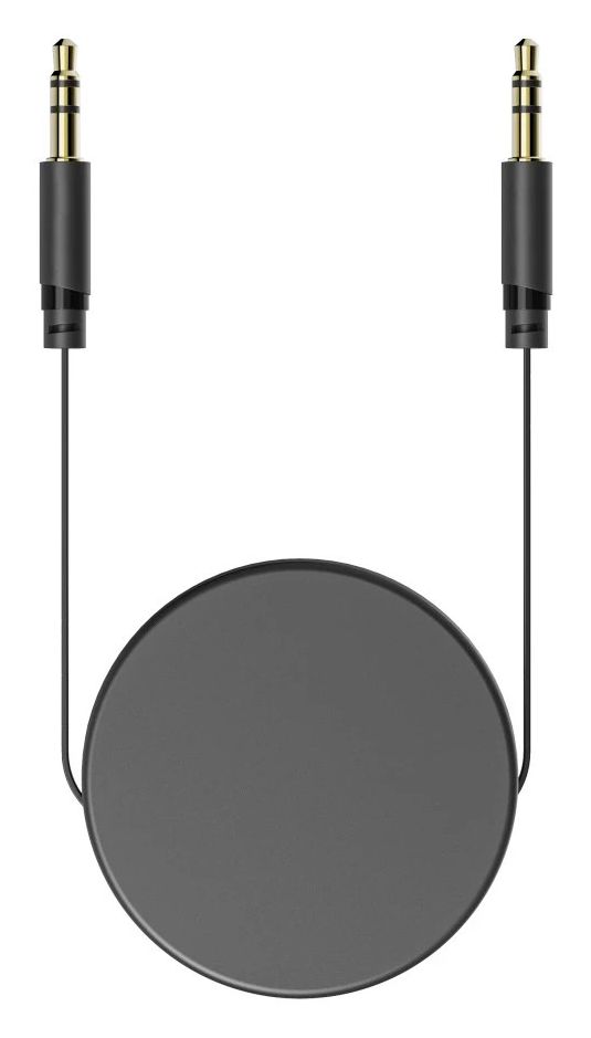 202041 Audio-Kabel Stecker 3,5 mm Klinke auf 3,5 mm Klinke 1,5 m  (Schwarz) 