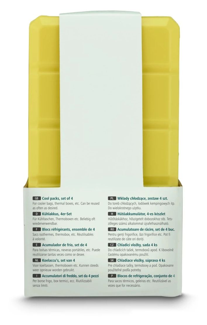 002920 Kühlakkus 4er Pack  (Gelb) 