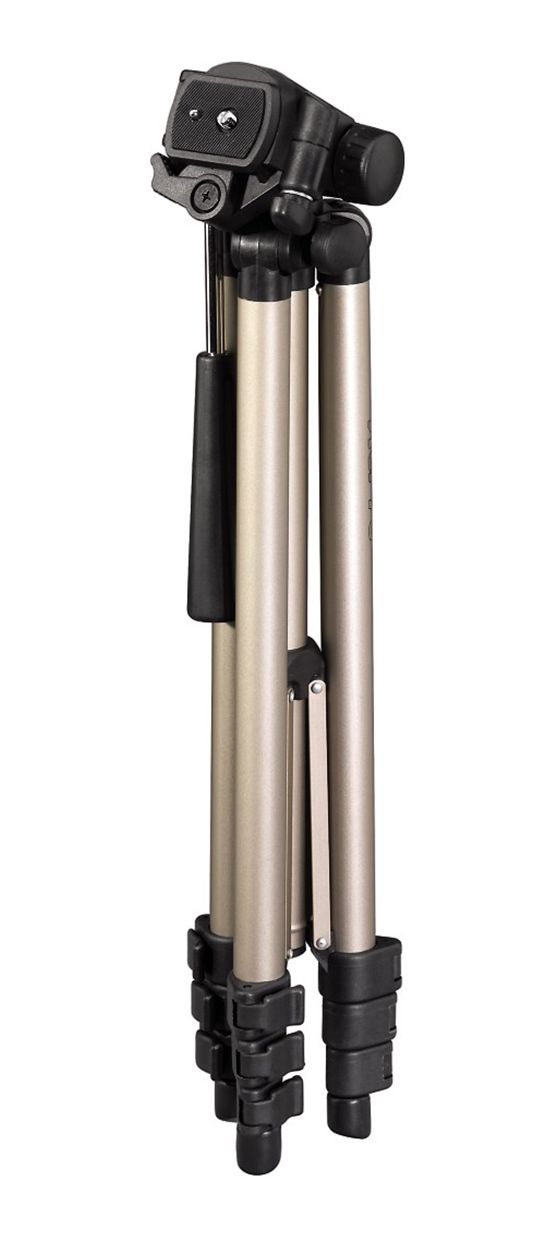 004175 Star 75 3 Bein(e) Stativ Digitale Film/Kameras  (Schwarz, Silber) 