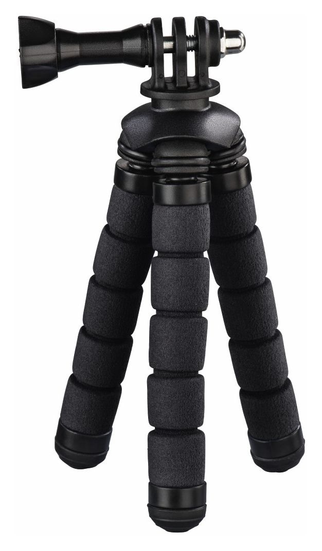 004609 Flex 3 Bein(e) Stativ Smartphone-/Action-Kamera  (Schwarz, Rot) 