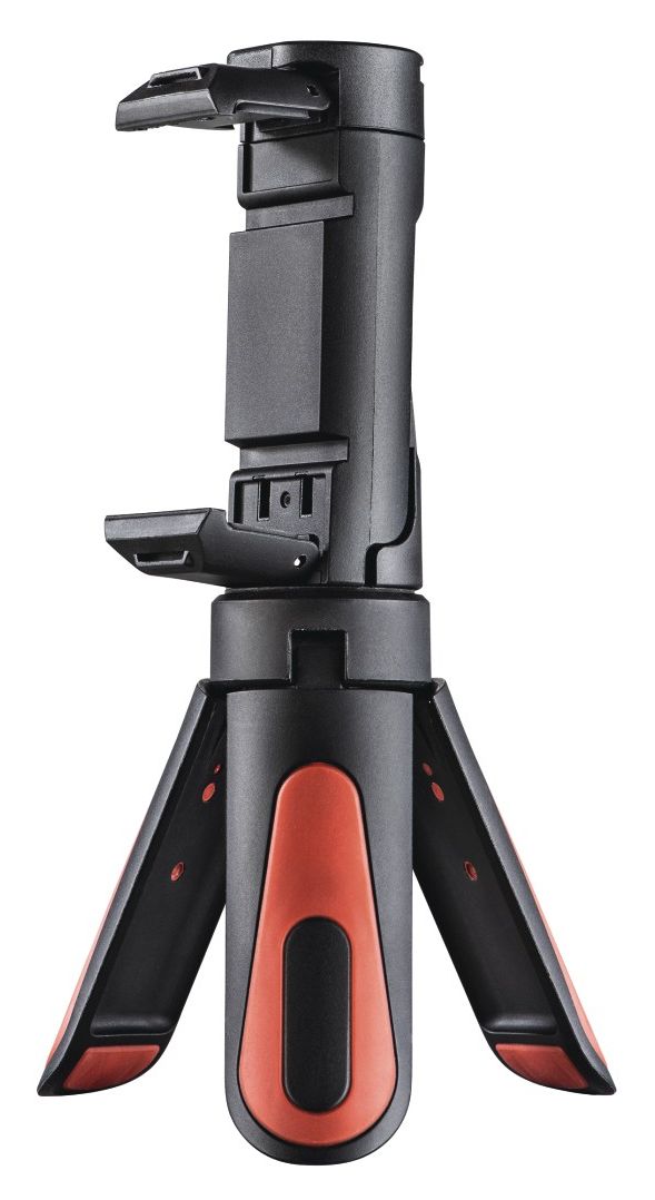 004649 Pocket II Rotation 3 Bein(e) Stativ Smartphone/Tablet  (Schwarz, Rot) 