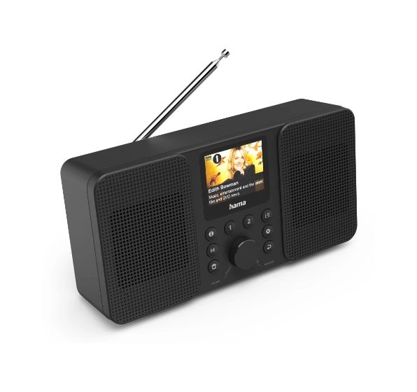 054257 DIR10 Bluetooth DAB, DAB+, FM Radio Persönlich  (Schwarz) 