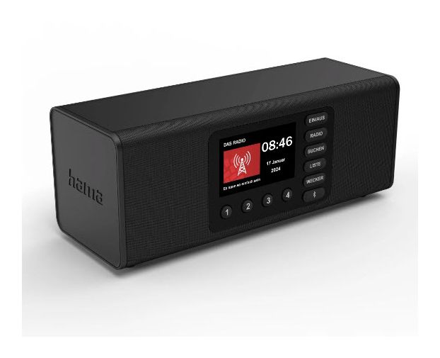 054298 DR2002BT Bluetooth DAB, DAB+, FM Radio Persönlich  (Schwarz) 