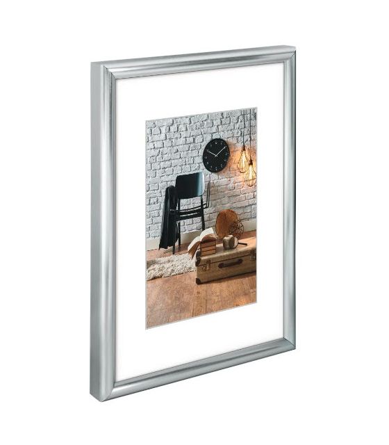 066438 Sevilla Dekor 40x60 Einzelbilderrahmen (Silber) 