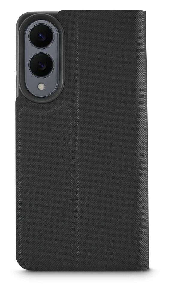 080544 Daily Protect Folio für Samsung Galaxy S25 Edge  (Schwarz) 