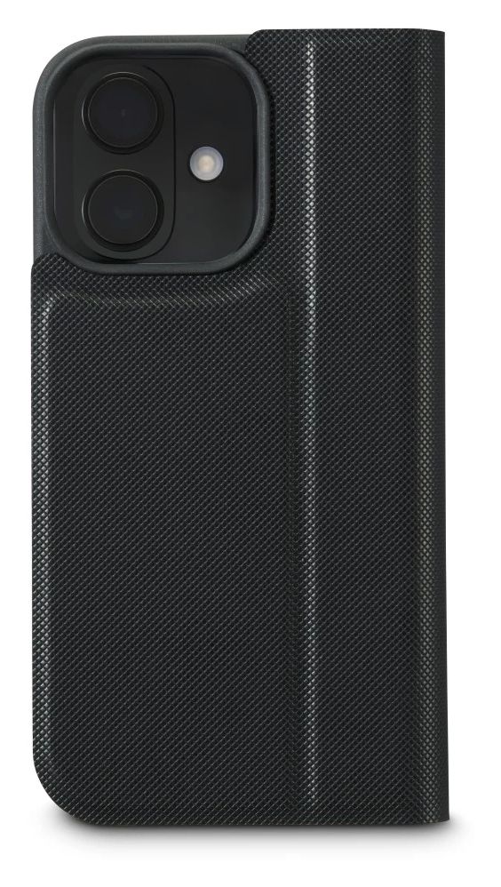 123750 Daily Protect Folio für Apple iPhone 16  (Schwarz) 