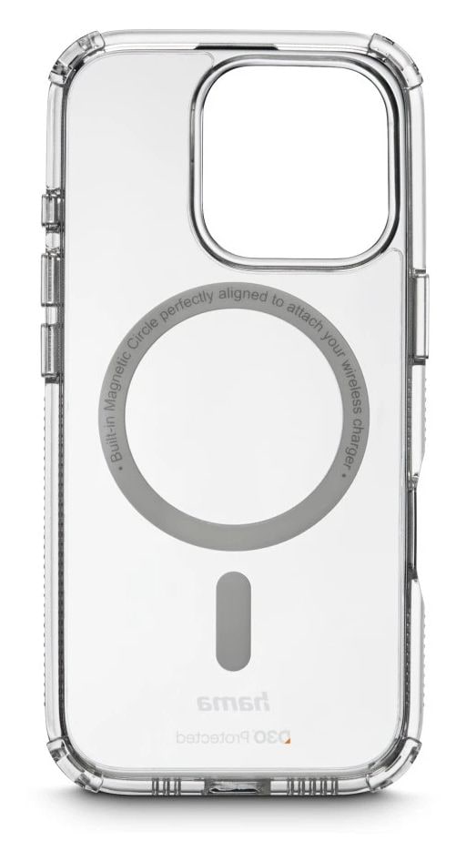 123765 Extreme Protect Cover für Apple iPhone 16 Pro  (Transparent) 