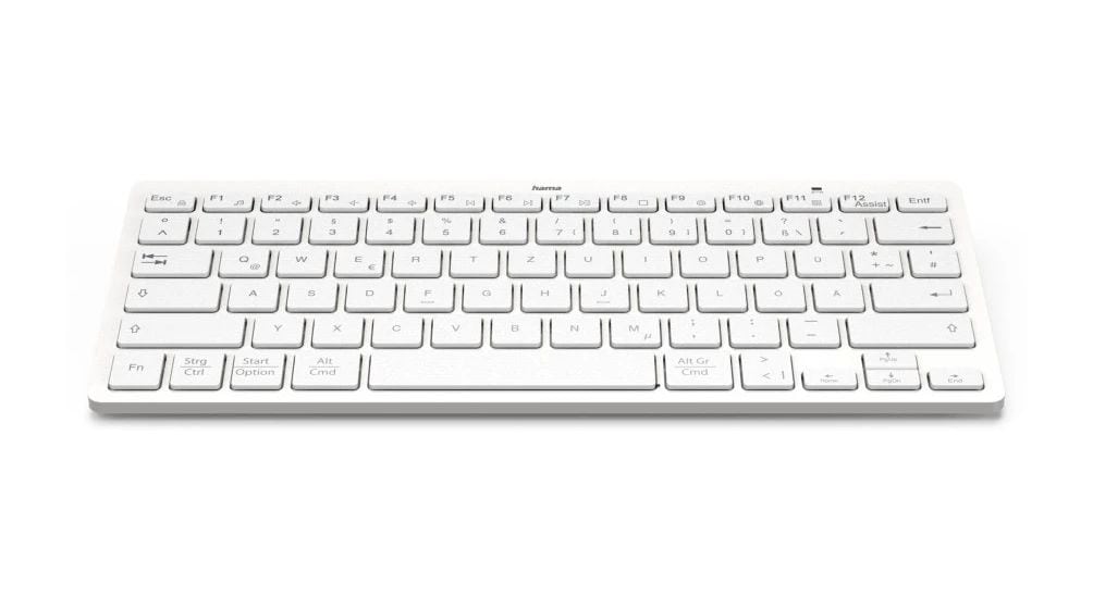 125133 Travel 400 Tastatur für Jede Marke  (Grau, Weiß) 