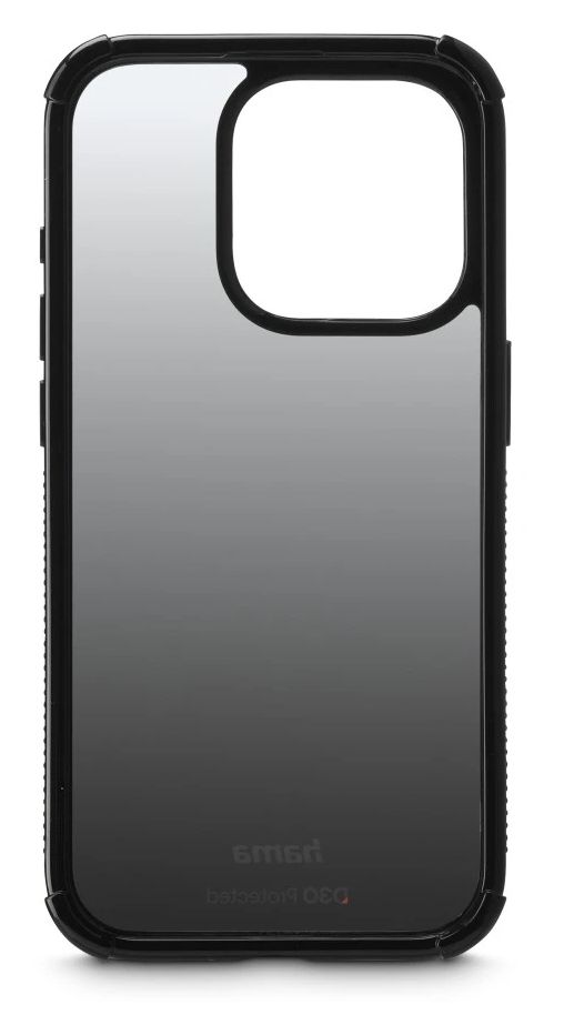 136844 Extreme Protect Cover für Apple iPhone 15 Pro  (Schwarz) 