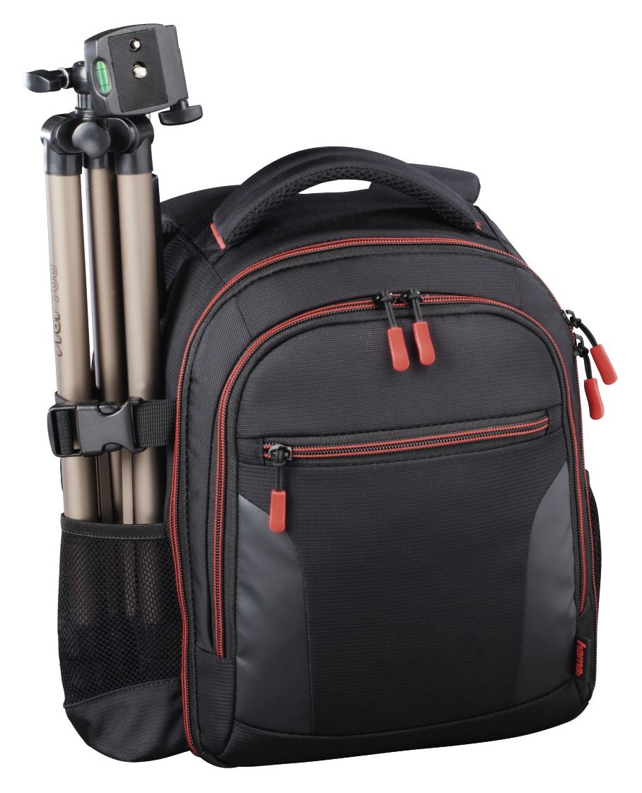 139856 Miami 150 Kamera-Rucksack für Universal 220 x 100 x 240 mm  (Schwarz/Rot) 