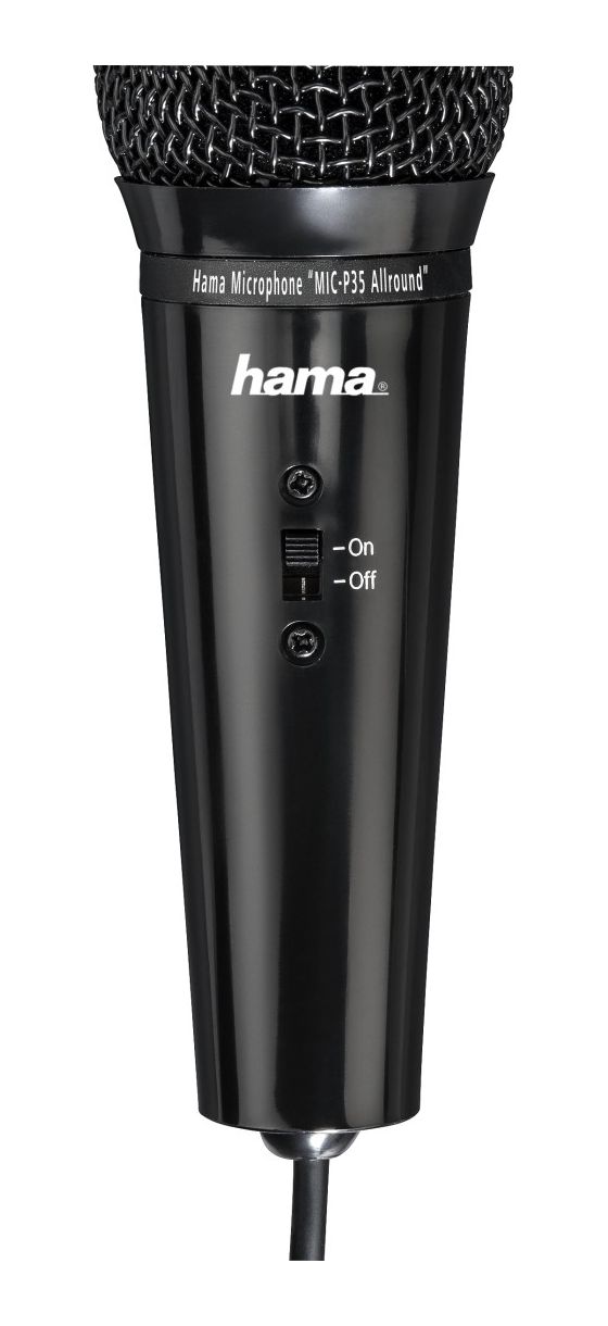 139905 MIC-P35 Allround Mikrofon  (Schwarz) 