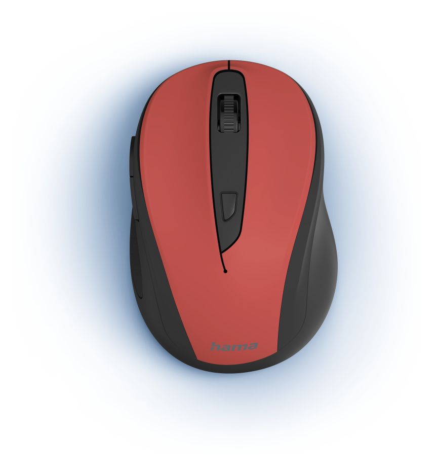 173028 MW-400 V2 1600 DPI Büro Maus Optisch  (Schwarz, Rot) 