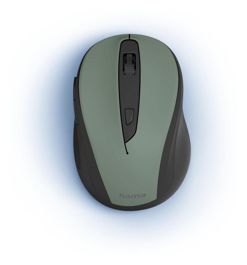 173030 MW-400 V2 1600 DPI Büro Maus Optisch  (Schwarz, Grün) 