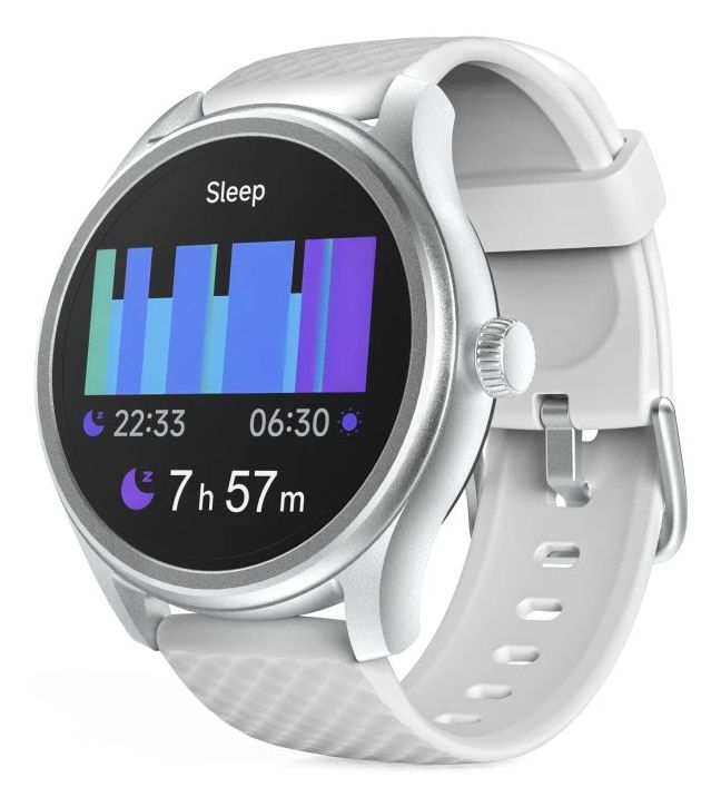178617 5010 Digital 46 mm Smartwatch Rund IP68  (Silber) 