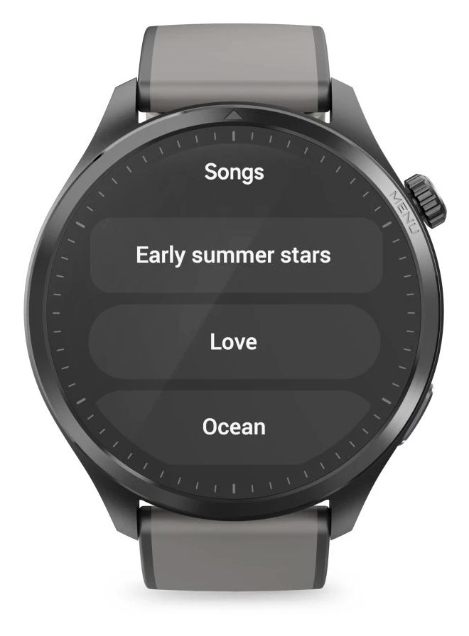 178627 9000 Digital 52 mm Smartwatch Rund IP68  (Anthrazit) 