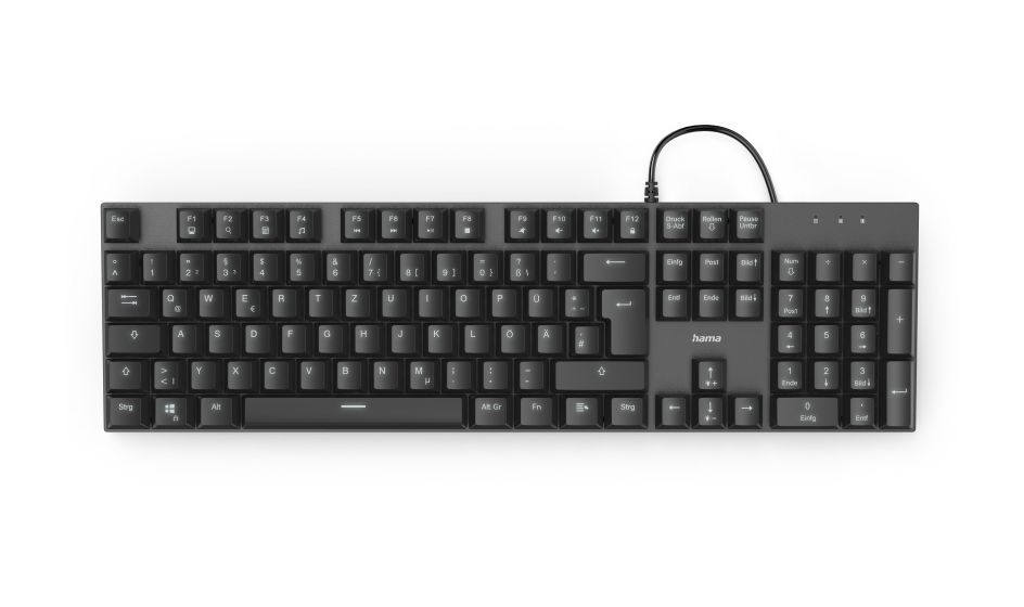 182678 MKC-650 Büro Tastatur USB  (Anthrazit, Schwarz) 