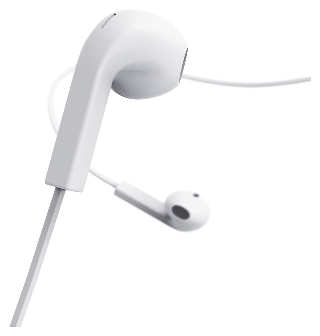 184138 Advance In-Ear Kopfhörer Kabelgebunden  (Weiß) 