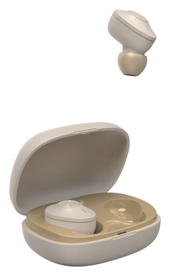 184164 Freedom Buddy In-Ear Bluetooth Kopfhörer Kabellos TWS 4 h Laufzeit  (Beige) 