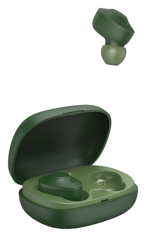 184166 Freedom Buddy In-Ear Bluetooth Kopfhörer Kabellos TWS 4 h Laufzeit  (Grün) 