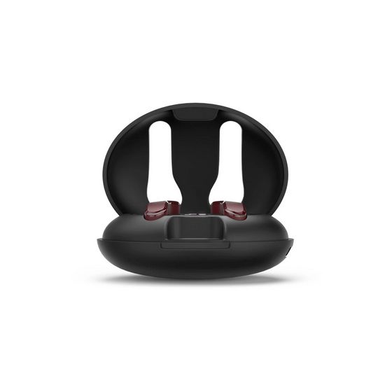 184168 Spirit Unchained In-Ear Bluetooth Kopfhörer Kabellos TWS 16 h Laufzeit  (Schwarz, Rot) 