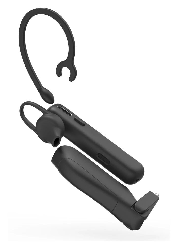 184186 MyVoice Station In-Ear Bluetooth Kopfhörer kabellos 10 h Laufzeit  (Schwarz) 