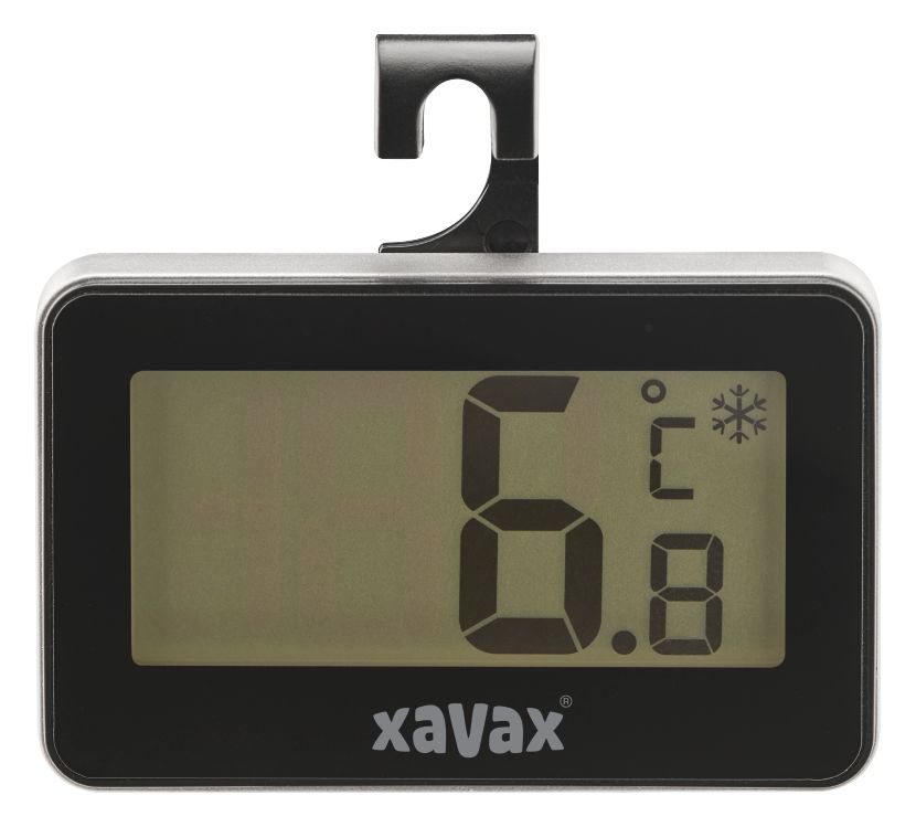 185853 Kühl-/Gefrierschrank-Thermometer  (Schwarz) 