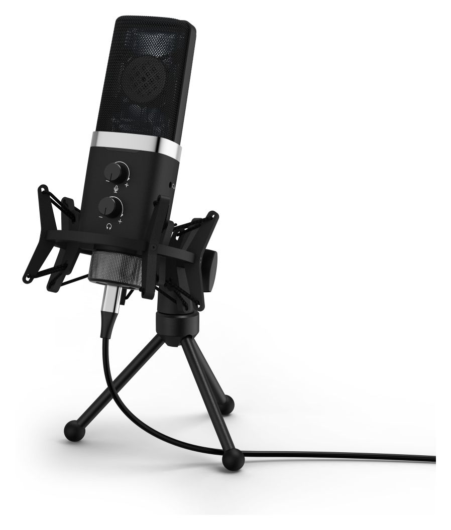 186087 Stream 900HD Studio Kabelgebunden Tischmikrofon USB  (Schwarz) 
