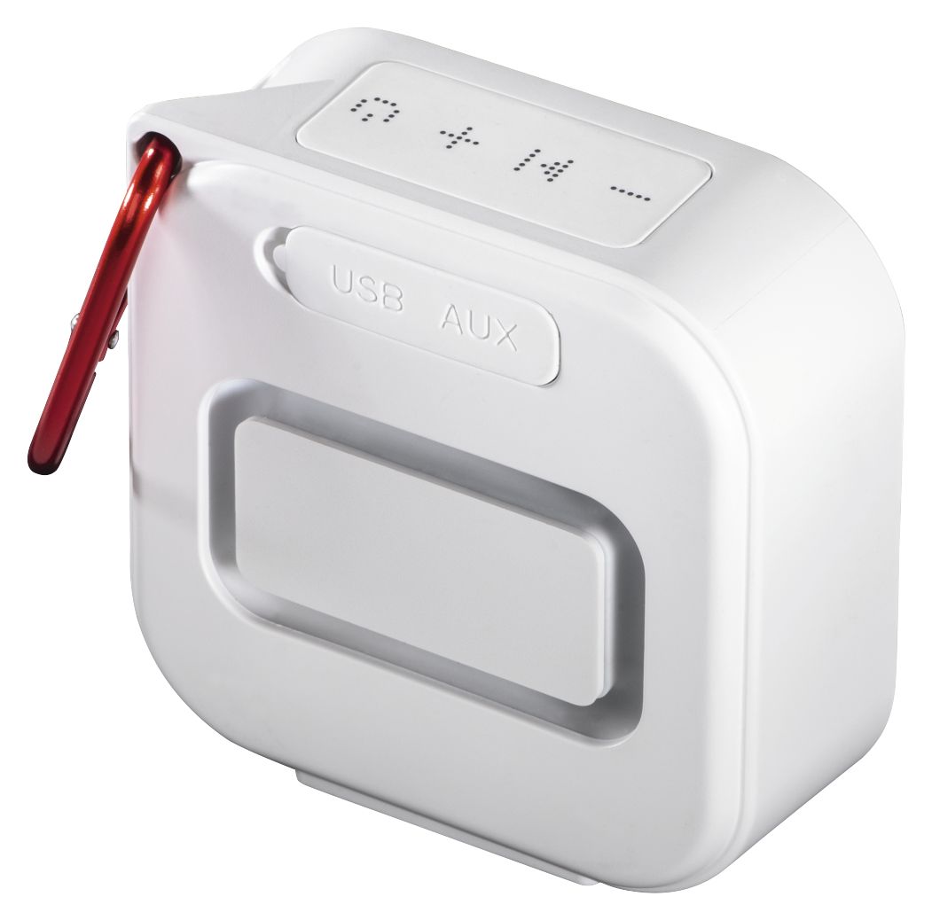 188225 Pocket 3.0 3,5 W Bluetooth Lautsprecher IP67 Laufzeit bis 14 h  (Weiß) 