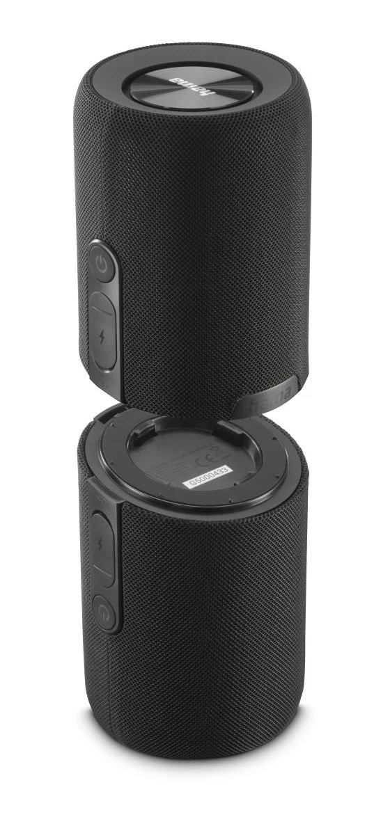 188242 Twin 4.0 30 W Bluetooth Lautsprecher IP67 Laufzeit bis 12 h  (Schwarz) 