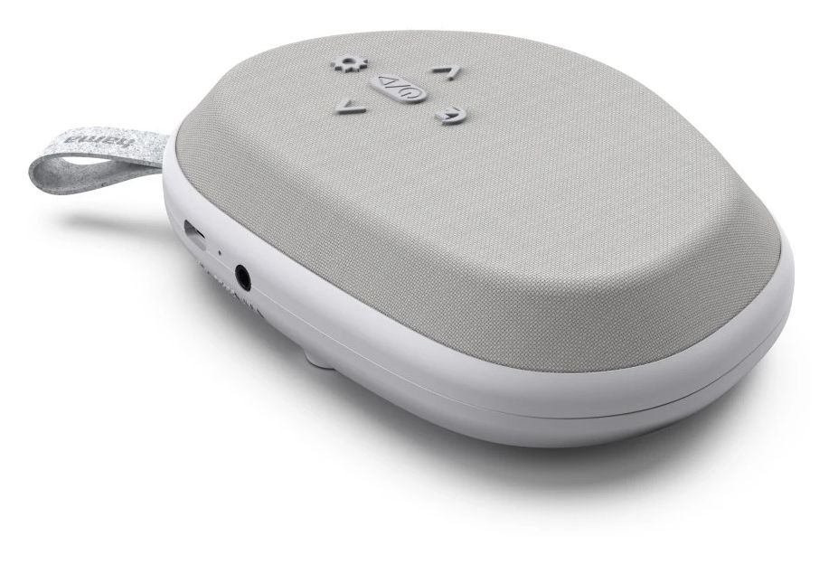 188244 Calm 3 W Bluetooth Lautsprecher Laufzeit bis 20 h  (Grau, Weiß) 
