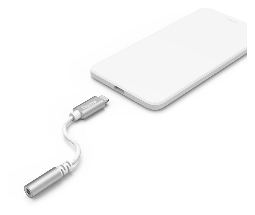 201523 Lightning auf 3.5mm Weiblich  (Weiß) 