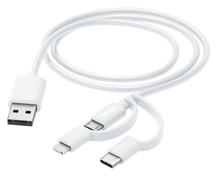 201535 0,48 Gbit/s USB A auf Micro-USB B Männlich 1 m  (Weiß) 