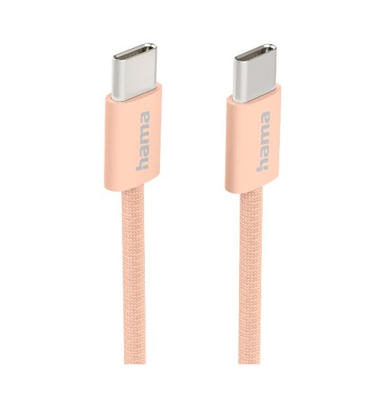 201727 Fabric 0,48 Gbit/s USB C auf USB C Männlich 1 m  (Orange) 