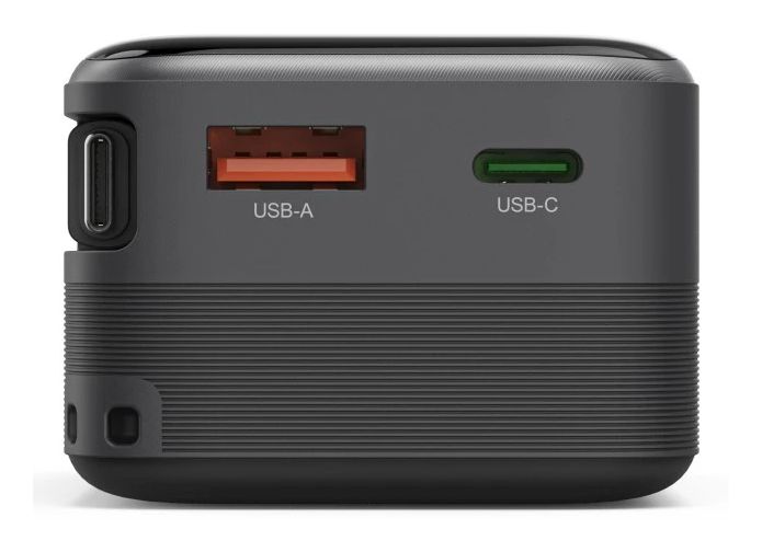 201784 Roll Up 10 10000 mAh Powerbank USB Typ-C  (Anthrazit) 